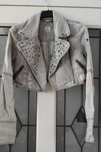 Kort jeans jasje XS, Ophalen of Verzenden, Zo goed als nieuw, Maat 34 (XS) of kleiner, Grijs