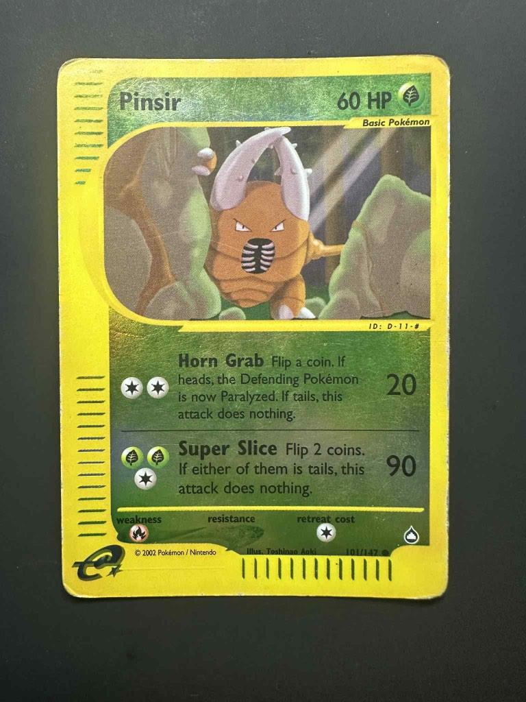 Pinsir aquapolis, Ophalen of Verzenden, Gebruikt, Losse kaart, Foil