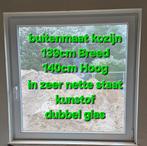 2 Kunststof Kozijnen - 139x140cm - Links & Rechts, Ophalen, 120 cm of meer, Overige typen, Minder dan 200 cm