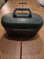 Samsonite beautycase, hardcase donkergroen, Gebruikt, Met slot, Ophalen of Verzenden, Hardcase