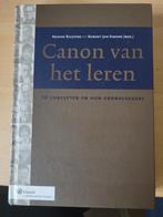 Canon van het leren - Ruijters & Simons, Boeken, Gelezen, Manon Ruijters en Robert-Jan Simons (red.), Gamma, HBO