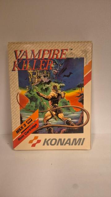 Vampire Killer MSX - Compleet beschikbaar voor biedingen