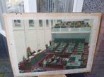 Tweede kamer vergadert, door Rijksspaarbank, antiek, Vintage, Gebruikt, Ophalen of Verzenden, 75 tot 100 cm, Foto of Poster