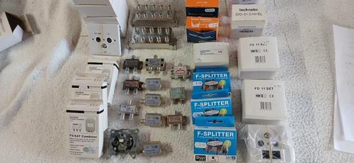 Pakket antenne splitters, filters en versterker, Audio, Tv en Foto, Televisie-accessoires, Nieuw, Ophalen