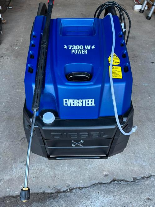 Eversteel Warm water Hogedrukreiniger ESHPW7300 Diesel Nieuw, Tuin en Terras, Hogedrukreinigers, Nieuw, Elektrisch, Ophalen