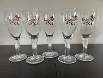 5 Brugse Zot Bierglazen beschikbaar voor biedingen