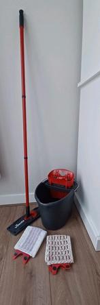 Vileda ultramax dweil zgan met emmer en 2 doeken, Huis en Inrichting, Ophalen