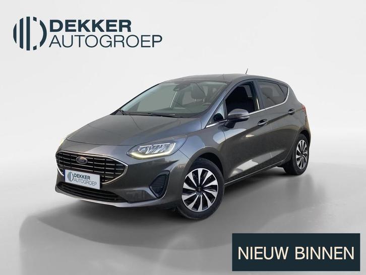 Ford Fiesta 1.0 EcoBoost 100 pk Titanium 5-deurs Apple Carpl, Auto's, Ford, Bedrijf, Te koop, Fiësta, ABS, Airbags, Airconditioning