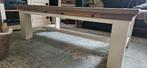 Landelijke Eiken Salontafel - Parma Toscana, Huis en Inrichting, Ophalen, 50 tot 100 cm, Minder dan 50 cm, Rechthoekig