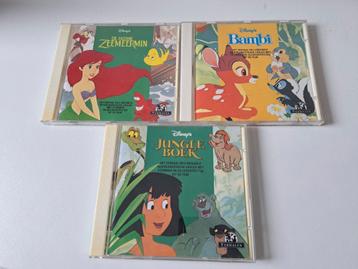 CD - Disney verhalen - Jungle Book/Bambi/Zeemeermin beschikbaar voor biedingen