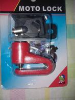 Moto Lock Schijfremslot - Rood, Ophalen of Verzenden, Nieuw