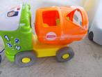 fisher price vorm sorteer vuilnis auto met licht en geluid, Ophalen, Zo goed als nieuw, Auto of Voertuig, Met geluid
