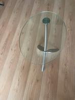 Glazen bijzettafel, Minder dan 55 cm, Rond, Ophalen, 45 tot 60 cm