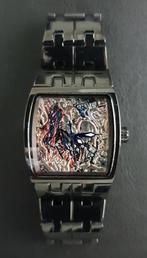 Limited edition HCW 'Twisted Love' automaat - slechts 500 st, Overige merken, Staal, Staal, Polshorloge