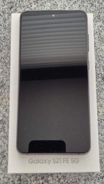 Samsung S21 FE 5G zwart, scherm krasvrij, 1e eigenaar SMG990 beschikbaar voor biedingen