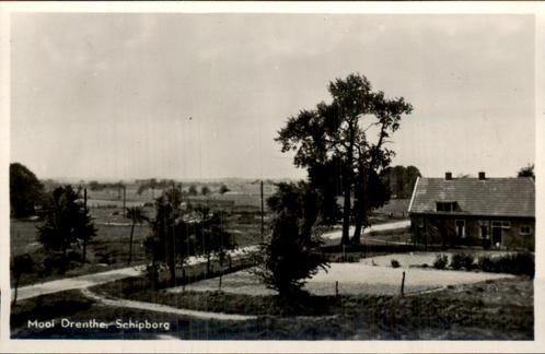 Mooi Drenthe, Schipborg, Verzamelen, Ansichtkaarten | Nederland, Ongelopen, Drenthe, Voor 1920, Ophalen of Verzenden
