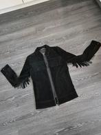 Zara vintage leren jas franjes suede leer fringe jasje XS 34, Ophalen, Zo goed als nieuw, Maat 34 (XS) of kleiner, Zara