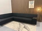 Montel - Hoekbank - Zwart - Antraciet - Nette Staat, Ophalen of Verzenden, Zo goed als nieuw, 150 cm of meer, Vierpersoons of meer