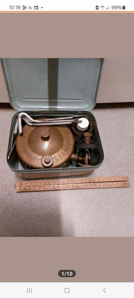 Zeldzame Standard 296 made  mini petroleum brander..., Caravans en Kamperen, Kampeeraccessoires, Gebruikt, Ophalen of Verzenden