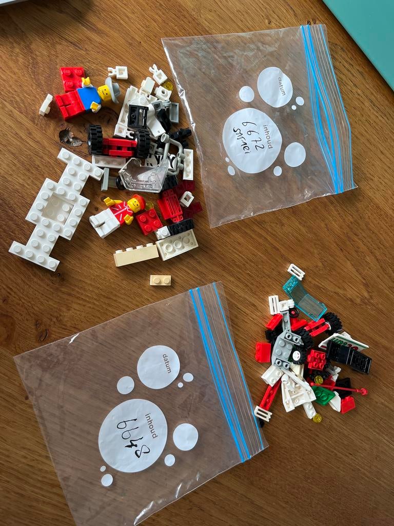 Lego Safari 6672 & Lego 6648, Ophalen of Verzenden, Gebruikt, Losse stenen, Lego