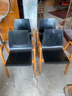 4 vintage Tijsseling stoelen., Huis en Inrichting, Stoelen, Ophalen, Gebruikt