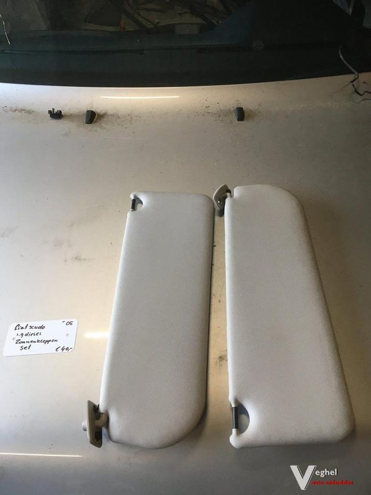 Fiat Scudo 2005 zonnekleppen set, Auto-onderdelen, Interieur en Bekleding, Gebruikt, Ophalen of Verzenden