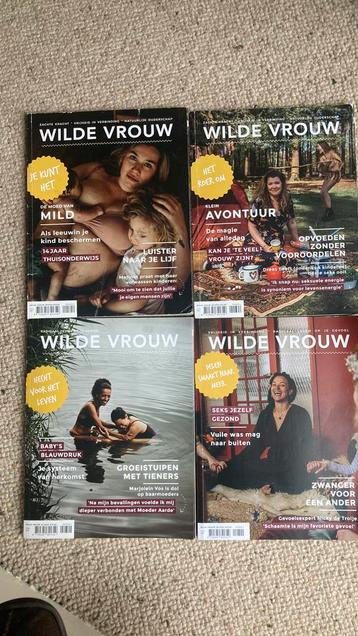4 x tijdschrift Wilde Vrouw 2022 