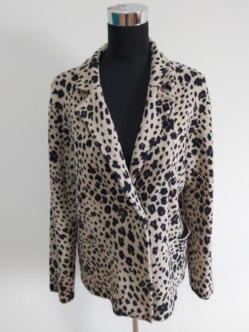 V14 - Dierenprint Purdey vest maat XL (1), Kleding | Dames, Truien en Vesten, Zo goed als nieuw, Maat 46/48 (XL) of groter, Ophalen of Verzenden
