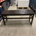 Bijzettafel Kroeg 'Bruin Café' Kleine Tafel 100x33x45cm, 50 tot 100 cm, Tafel, Ophalen of Verzenden, Zo goed als nieuw