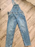 Blauwe denim tuinbroek, Maat 38/40 (M), Blauw, Ophalen of Verzenden, Lang