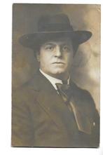belgische vluchteling in frankrijk  fotoportret  1914, Verzenden, Voor 1920, Gelopen, Politiek en Historie