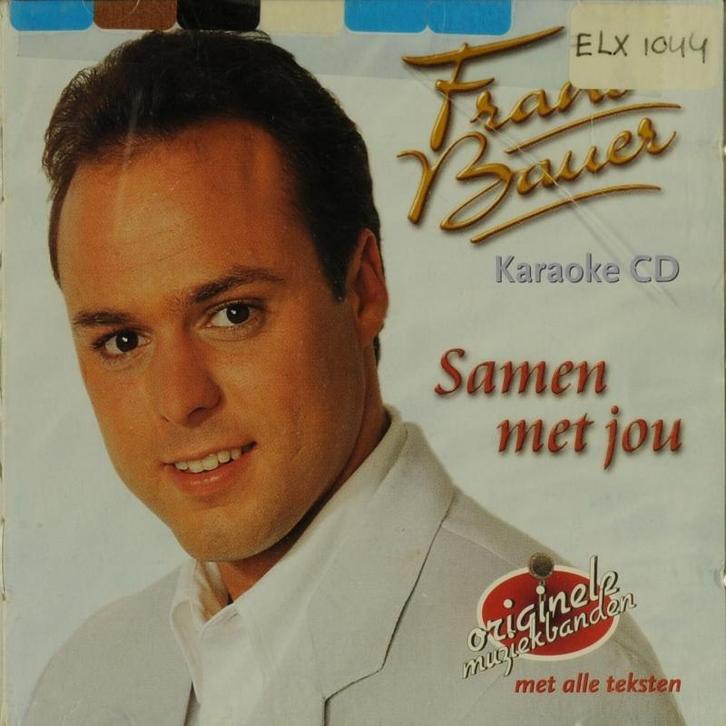 Frans Bauer - Samen Met Jou Karaoke CD, Cd's en Dvd's, Cd's | Nederlandstalig, Zo goed als nieuw, Pop, Verzenden