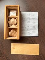 Houten Hersenkrakers - 3 Stuks - Nieuw!, 10 tot 50 stukjes, Nieuw, Ophalen of Verzenden, Van hout