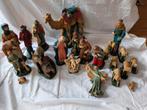Antieke Kerststal Beelden - Bijna Compleet, Ophalen of Verzenden