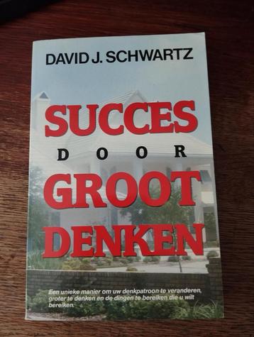 Succes door groot denken. David J. Schwartz  beschikbaar voor biedingen
