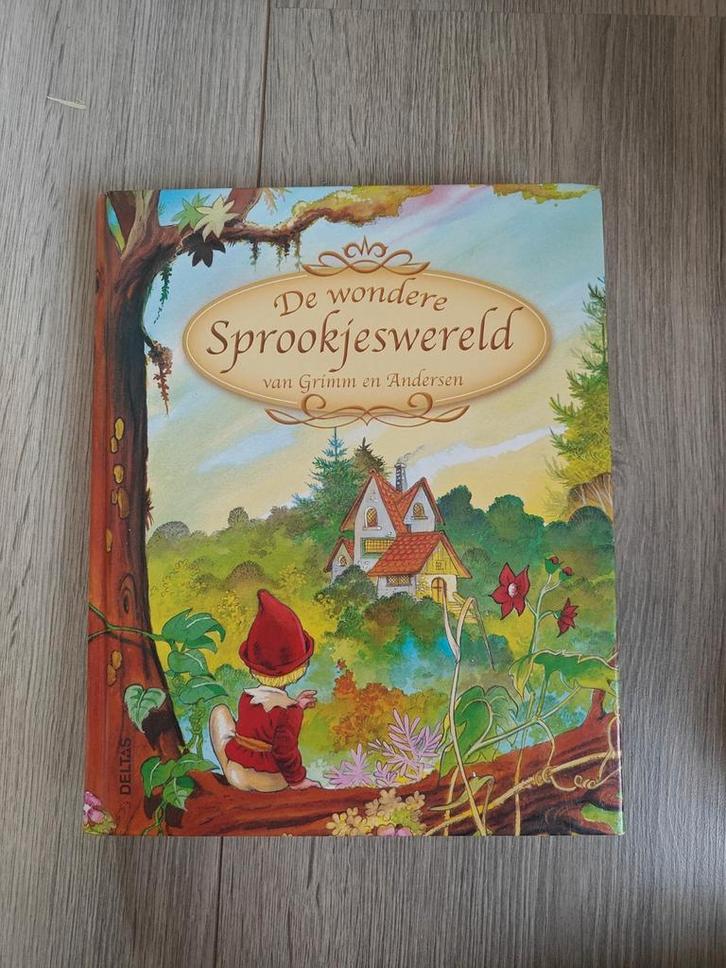 De Wondere Sprookjeswereld van Grimm en Andersen, Boeken, Kinderboeken | Jeugd | onder 10 jaar, Zo goed als nieuw, Sprookjes, Ophalen of Verzenden