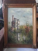 Schilderij kasteel, Ophalen of Verzenden