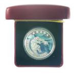 Canada 20 Dollars 2016 Zilver Polar Bear in kleur in cassett
