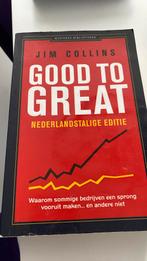 Jim Collins - Good to great, Boeken, Gelezen, Jim Collins, Ophalen of Verzenden
