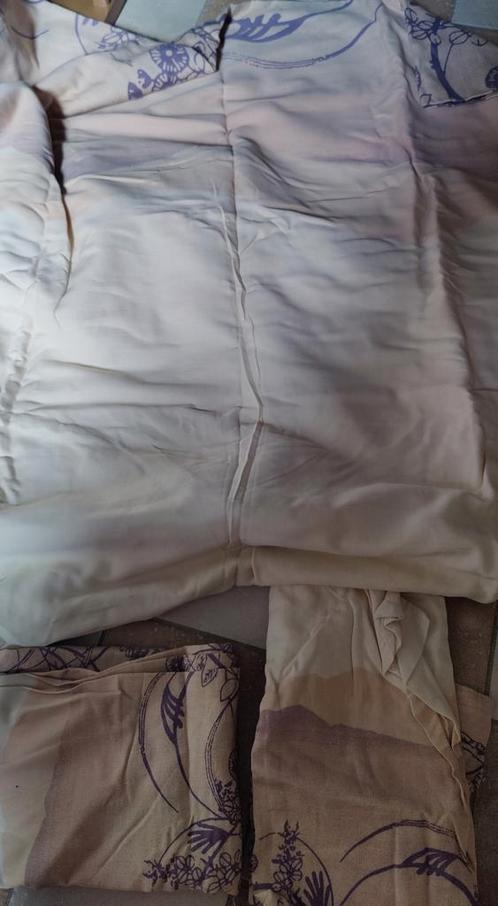 Tweepersoons Dekbedovertrek - Katoen - 200x200, Huis en Inrichting, Slaapkamer | Beddengoed, Zo goed als nieuw, Dekbedovertrek