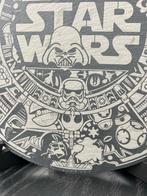 Star Wars Uniek verzamel stuk Leistenen Bord., Ophalen of Verzenden, Nieuw