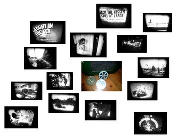 8mm film Caught in the Act - Andy Clyde - N8 - 60 mtr beschikbaar voor biedingen