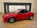 Norev Alfa Romeo Spider 1:18 - in ovp, Ophalen of Verzenden, Zo goed als nieuw, Auto, Norev