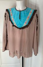 Indianen blouse / tuniek Maat 60 Carnaval Feest Uniseks, Ophalen of Verzenden, Zo goed als nieuw, Overige maten