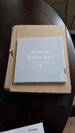 Babyinvulboek Mijn eerste levensjaar Linnen hardcover sky, Ophalen of Verzenden, Nieuw, Opvoeding tot 6 jaar
