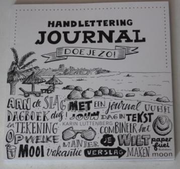 Handlettering journal doe je zo! - Luttenberg  132908 beschikbaar voor biedingen