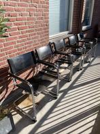 Design stoelen in Bauhaus stijl, Huis en Inrichting, Stoelen, Ophalen, Gebruikt, Bauhaus, Zwart