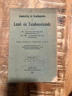 Samenvatting der grondbeginselen van Land en Tuinbouwkunde, Ophalen of Verzenden, H. Vandevelde