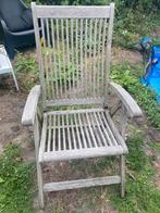 Teakhouten tuinstoelen, Ophalen, Gebruikt, Teakhout