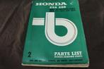 Honda C72 CA72 C77 CA77 C78 CA78 1967 motorcycle parts list, Ophalen of Verzenden, Honda